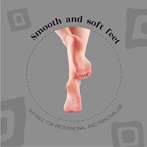 TRITON Emery Professional Doited Dual Sided Foot Scraper, Filer for Hard and Dead Skin Callus Remover, Pedicure Foot Scrubber for Men and Women - Image 3