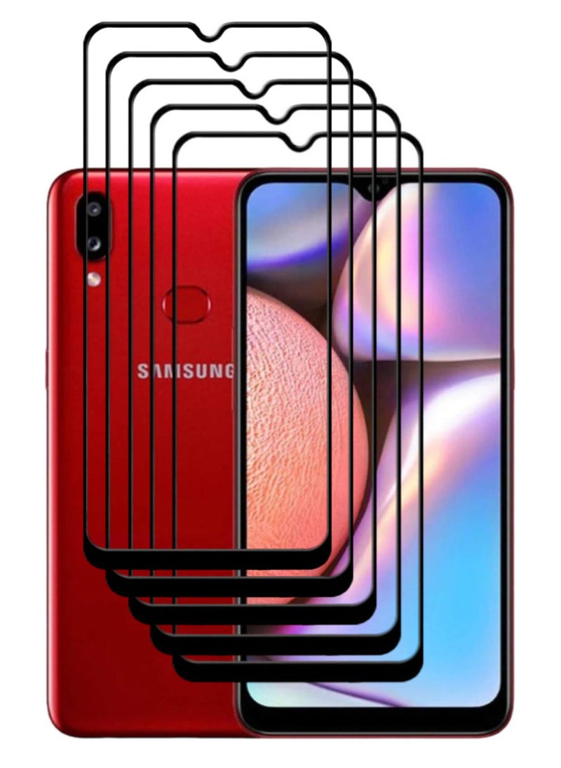 ACLIX 5 Pieces Antistatic ESD Dustproof Premium Quality High Definition Tempered Glass Screen Protector Designed For Samsung Galaxy A10s - Image 1