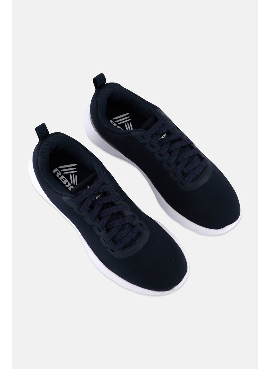 RBX - Men Lace Up Running Shoes, Navy Blue - Image 1