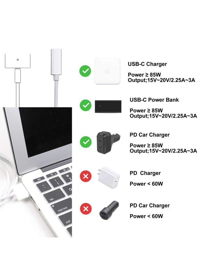 Beyee USB-C Adapter Female Interface Compatible with T-Head Output 60W Type C Charging Converter Compatible with air 11'' 13''/pro 13'' - Image 4
