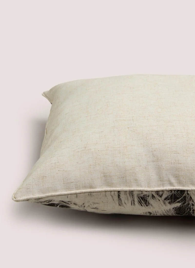 ماتلان Highland Cow Printed Cushion Neutral