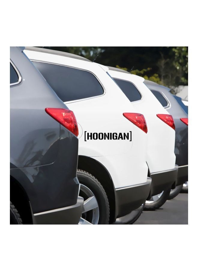 NIBEMINENT - Hoonigan Letter Printed Car Sticker - Image 1