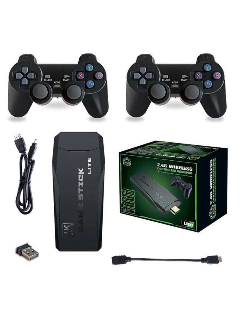 Y3 Lite HD TV Connectable Game Console with 64GB Card, 10,000 Games, 2 Controllers with Joystick and HD Extension Cable - Image 1