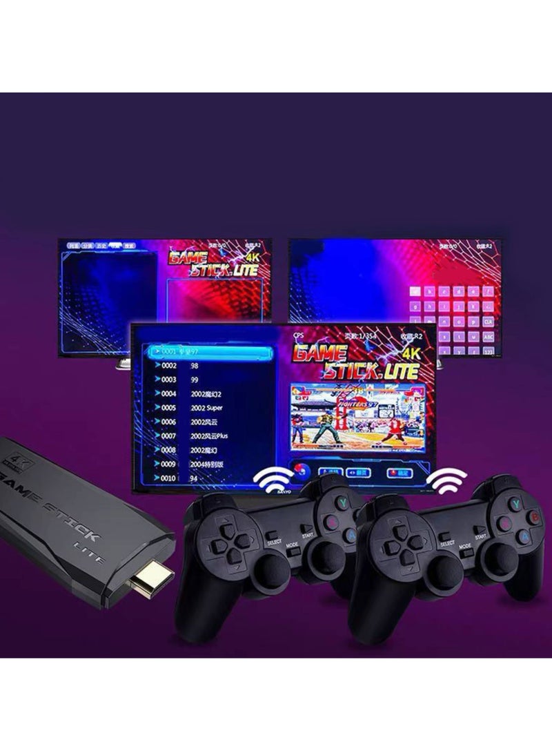 Y3 Lite HD TV Connectable Game Console with 64GB Card, 10,000 Games, 2 Controllers with Joystick and HD Extension Cable - Image 2