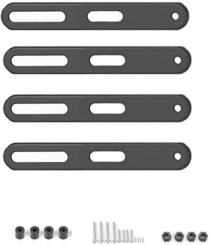 Mount Plus 201F Adapter Bracket Convert VESA 200x200mm to VESA 400x400mm and 300x300mm (Fits Most 32" to 55" Flat Panel TV) - Image 4