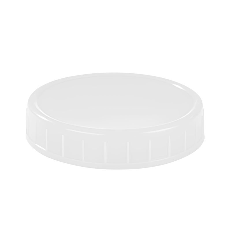 70mm Replacement Mason Jar Lid Durable PP Material Reusable Storage - Airtight Leak-Proof Seal Silicone Gasket Lid for 2.7in Jars - Image 1
