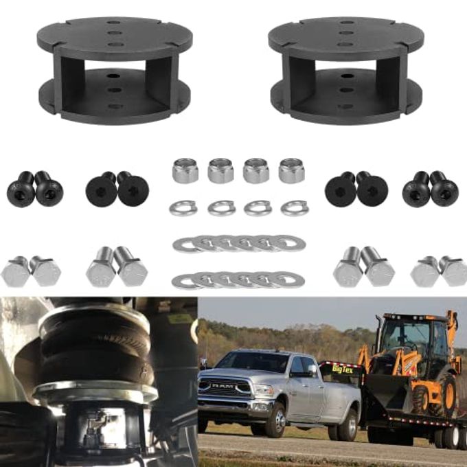 52420 2 Air Bag Lift Universal Air Spring Spacers Kit For Most Lift Kits