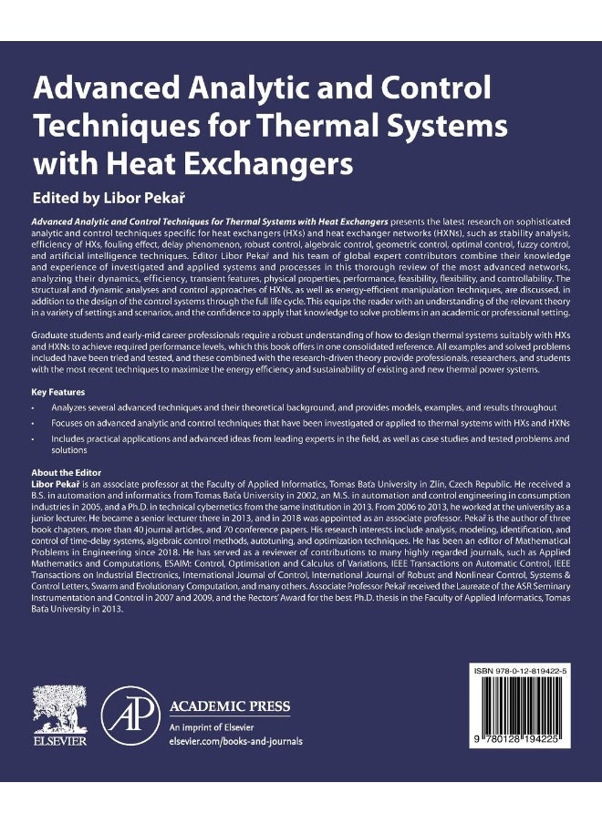 null - Advanced Analytic and Control Techniques for Thermal Systems with Heat Exchangers - Image 1