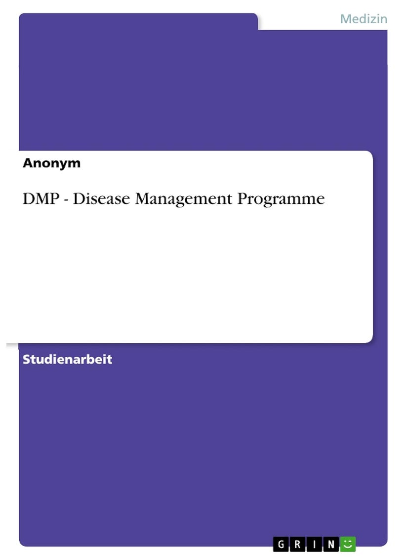 DMP - Disease Management Programme 