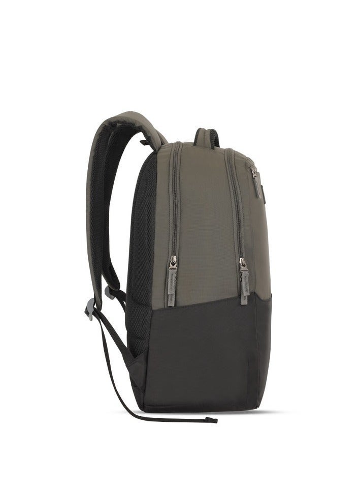 Bounce Backpack 27L Capacity, Polyester, Black|15.6" Laptop Compartment|Padded Shoulder Strap|Humidity Resistance|Lightweight - 1 Year Global Warranty