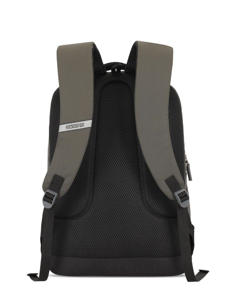 Bounce Backpack 27L Capacity, Polyester, Black|15.6" Laptop Compartment|Padded Shoulder Strap|Humidity Resistance|Lightweight - 1 Year Global Warranty