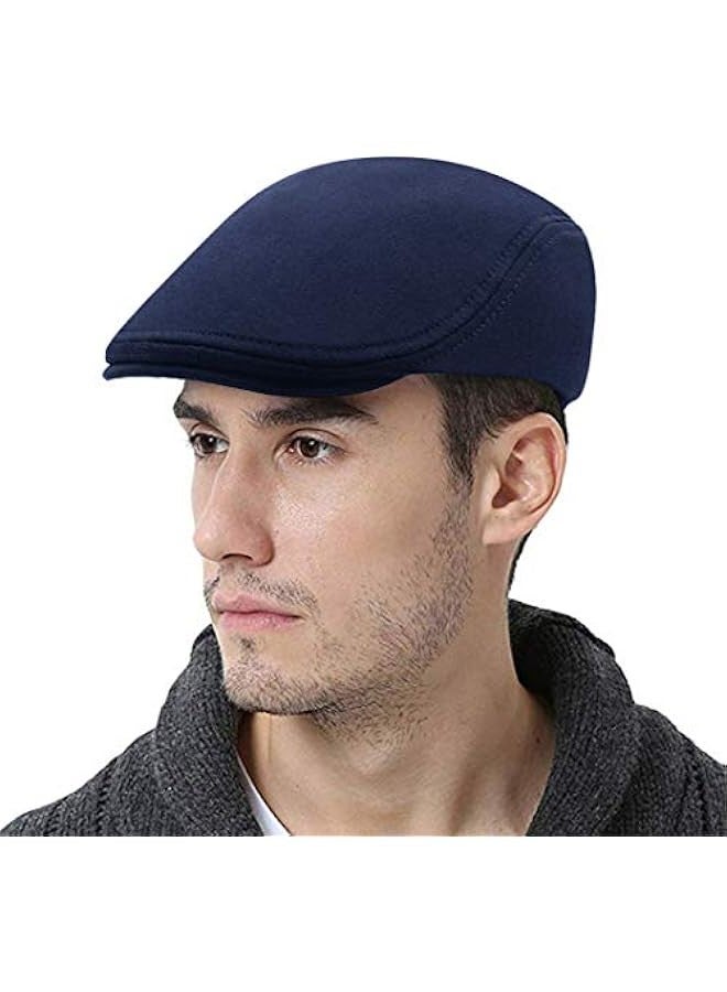 Men's Flat Cap Gatsby Newsboy Lvy Irish Hats Driving Cabbie Hunting Cap - Image 1