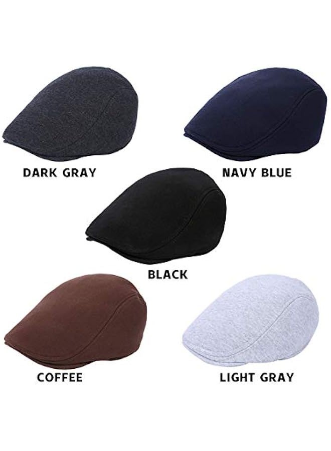 Men's Flat Cap Gatsby Newsboy Lvy Irish Hats Driving Cabbie Hunting Cap - Image 3