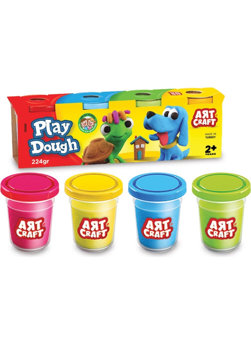 dede Fen Toys 4 Pieces Play Dough 224 gr 
