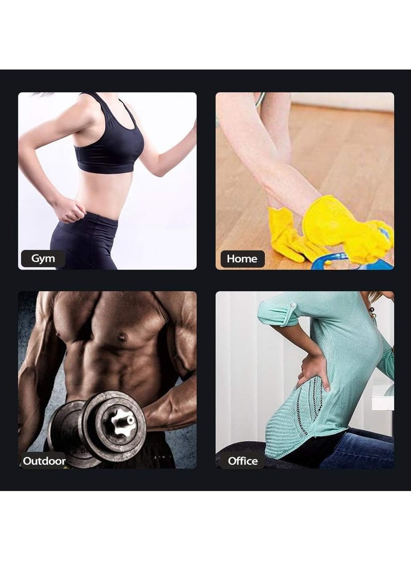 Portable Massage Gun for Back & Neck Pain Relief – 6 Speeds, 4 Detachable Heads, Rechargeable, Lightweight - Image 2