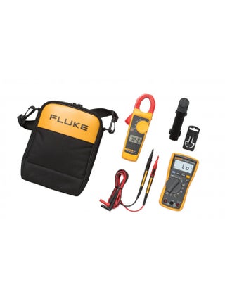 Fluke 117/323 Kit Multimeter and Clamp Meter Combo Kit For Residential And Commercial Electricians, AC/DC Voltage, AC Current 400 A, Includes Test Leads, TPAK And Carrying Case - pzsku/Z09653FDDFA6687AD2148Z/45/_/1731077939/b93c276e-4256-4ec0-8fe3-db7582afde74
