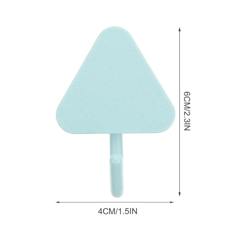 30 Pcs Heavy Duty Plastic Adhesive Wall Hooks Stick On For Bathroom Towel Coat Storage No Drilling Multi Color Pack - Image 3