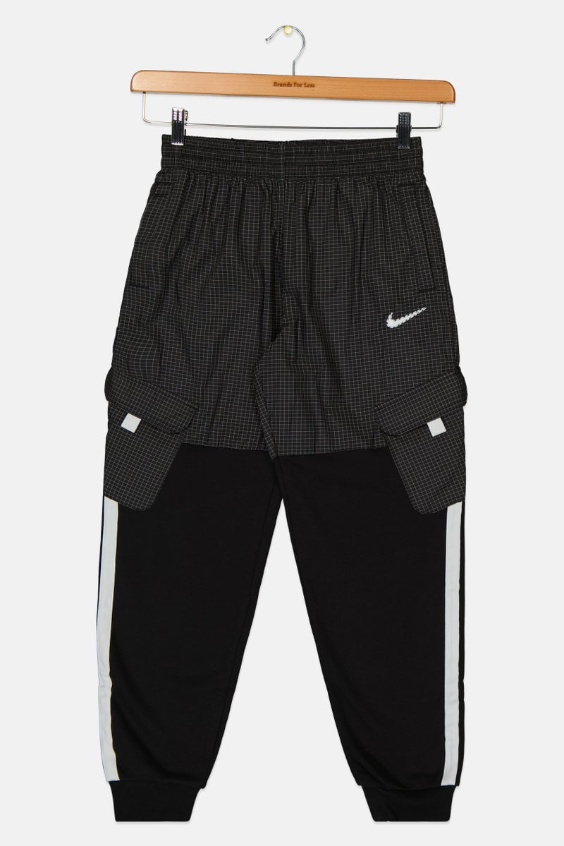 Nike Kids Boy Loose Fit Outdoor Pants, Black - Image 2