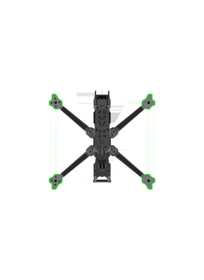 IFlight Wing Flying Nazgul Evoque F6 V2 Sailing Crossing Machine Frame Adapted To For DJI O3 Sky End-Color:Side Panel (including Led Light) + Tail Cover-Specifications:Dc Type