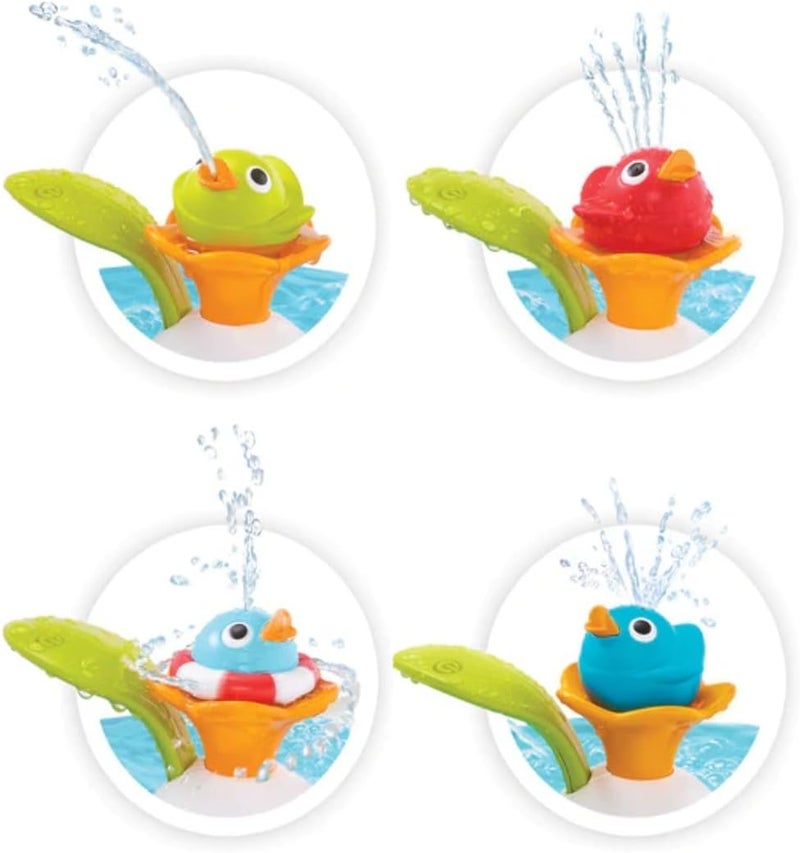 Yookidoo Duck Race Baby Bath Toy - Water Fountain and Four Racing Magical Ducks for Bathtime Sensory Development - Bath Time Fun 6 Months and Up - Image 5
