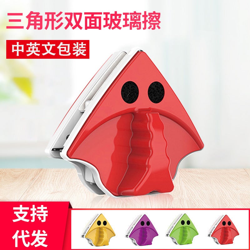Double-Layer Hollow Strong Magnetic Glass Cleaner, Glass Cleaner For Housekeeping And Cleaning, Double-Sided Glass Window Cleaning Tool - Image 2