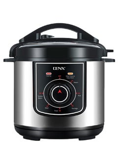 Denx Digital Electric Pressure Cooker Stainless Steel Body Touch Programmable 6L Capacity 1000 Watts  - Image 1