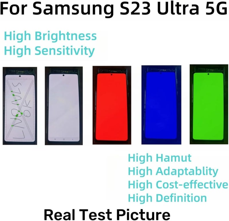 LNONLS Store شاشة عرض LCD بديلة TFT لجهاز سامسونج جالاكسي S23 ألترا 5G مع أدوات الإطار S918U S918A النسخة الأمريكية بدون بصمة - Image 4