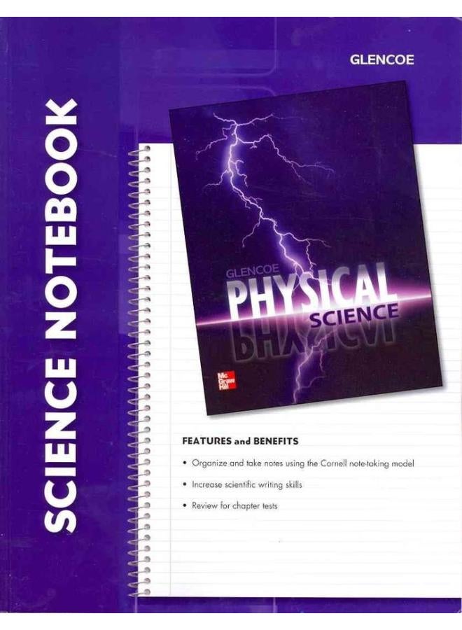 Glencoe Physical Science  Science Notebook  Student Edition  Ed   1