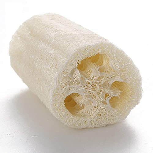 FABSKIN Natural Loofah Scrubber for bathing For Men and Women - Pack Of 2 - Indian Natural Organic Bath Scrubber For Body - Image 2