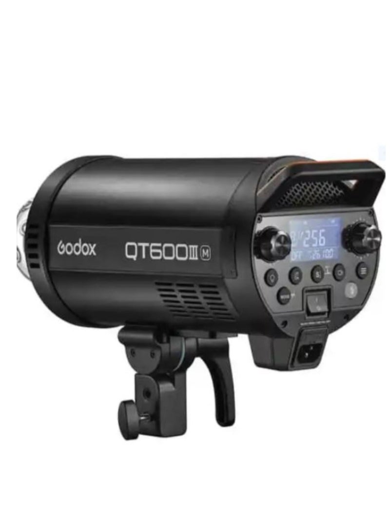 جودوكس فلاش استوديو Godox QT600III M بقوة 600 واط/ثانية – بتركيب Bowens، نظام لاسلكي 2.4 GHz X، تجميد فائق السرعة، ومصباح موديل LED بقدرة 40 واط - Image 5