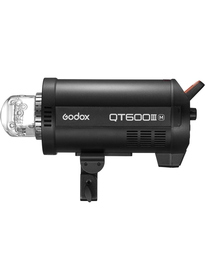 Godox QT600III M 600 Ws Studio Flash Light – Bowens Mount, 2.4 GHz Wireless X System, Ultra‑Fast Freeze, 40 W LED Modeling Lamp - Image 2