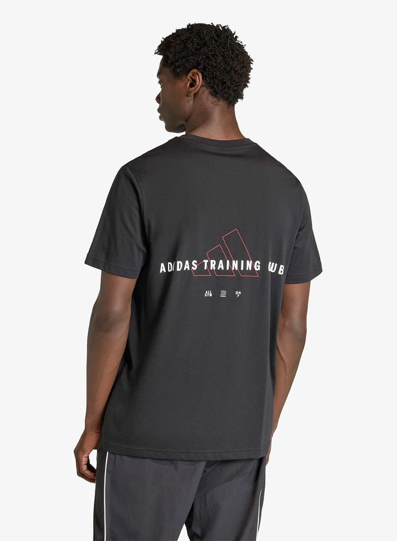 Adidas Climacool Training Identity Graphic T-Shirt