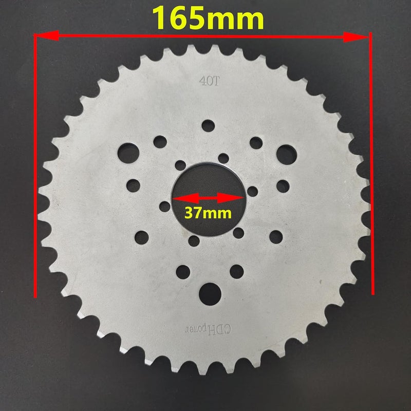 DONSP1986 Multifunctional High Performance 40 Teeth Gas Motorized Bicycle Sprocket 40t, 2 Stroke and 4 Stroke Gas Motorized - Image 3