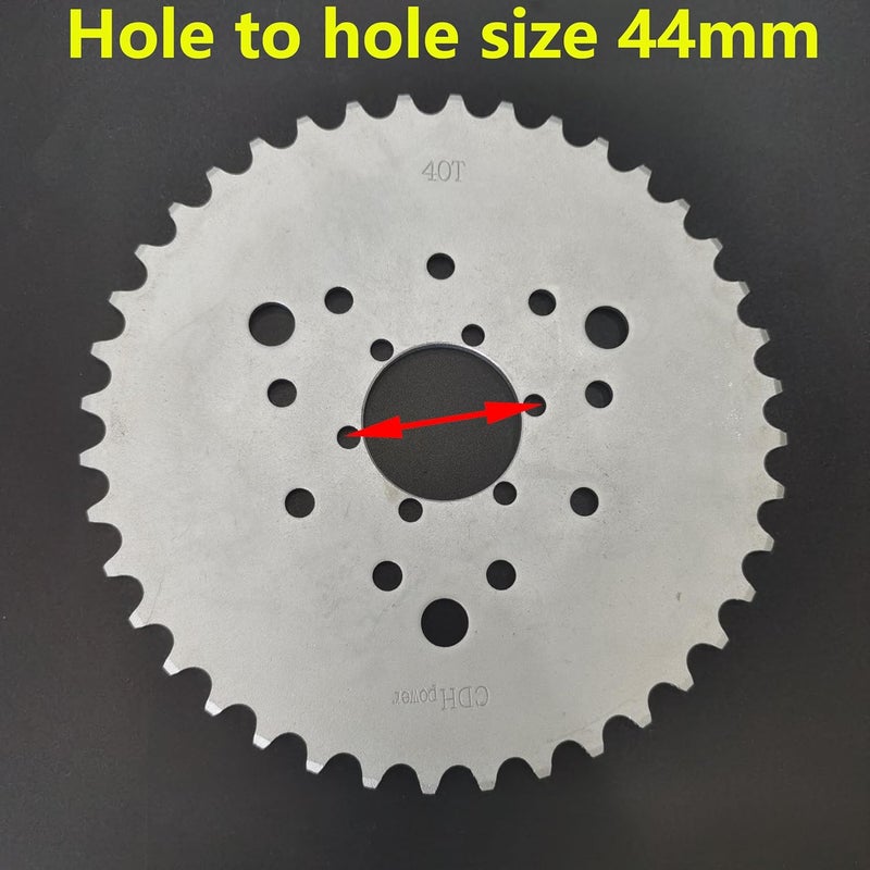 DONSP1986 Multifunctional High Performance 40 Teeth Gas Motorized Bicycle Sprocket 40t, 2 Stroke and 4 Stroke Gas Motorized - Image 4