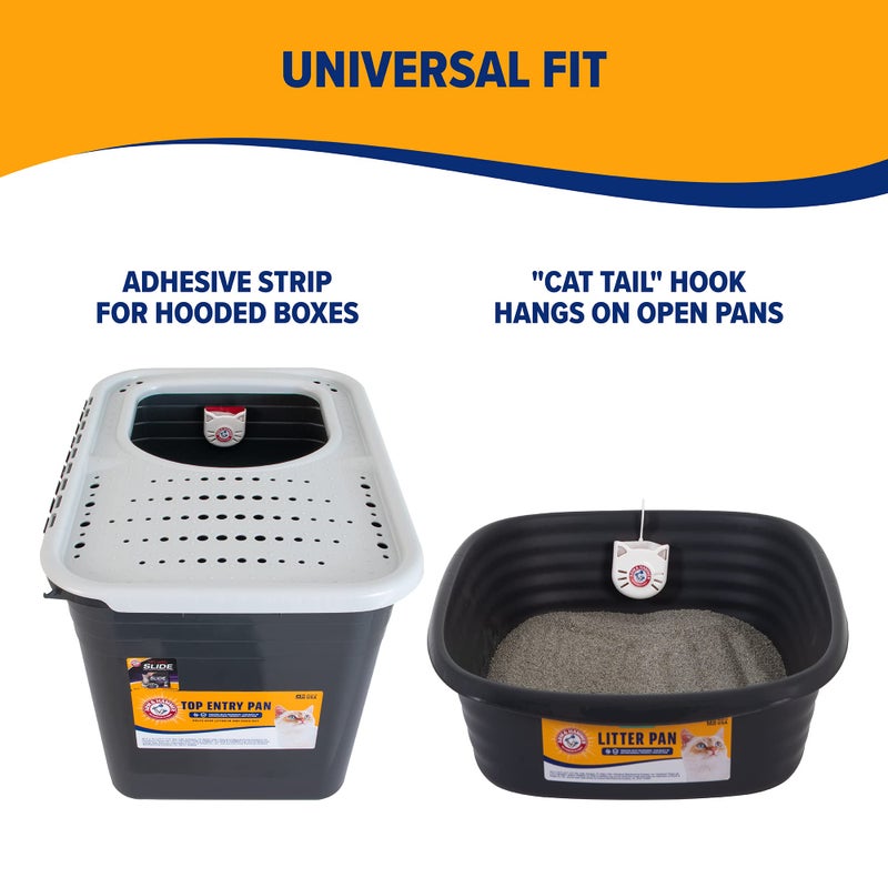 Petmate Arm & Hammer Cat Litter Pan Purrifying Pak, Removeable 30 Day Litter Box Deodorizer, 3-Pack - Image 5