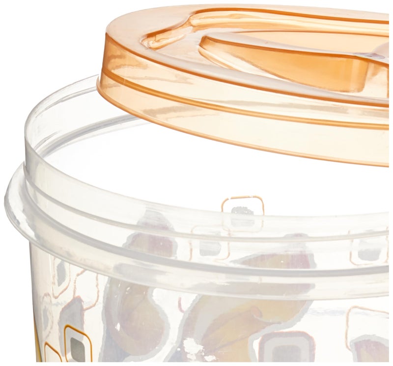 Aristo Plastic Store Queen Air-Tight Storage Container Set Of 3,Tranparent, 1400 ml, Transparent - Image 3