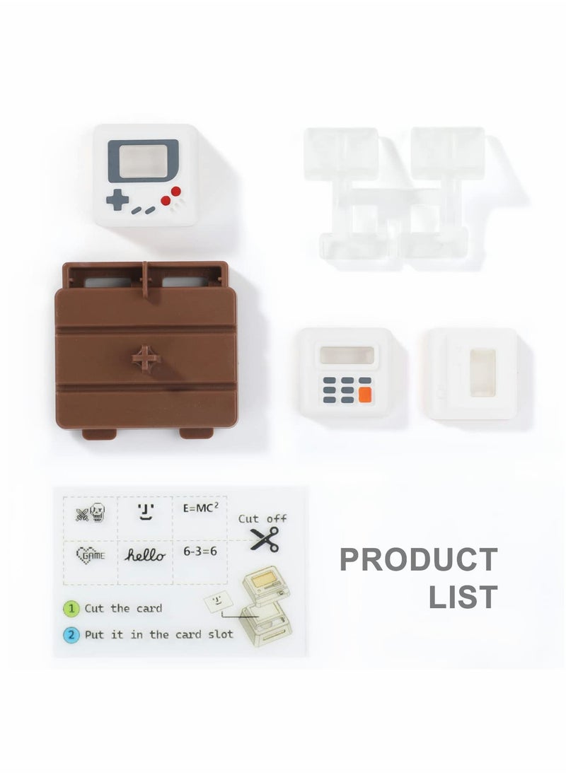SYOSI - Mini Esc Keycap with 3 Detachable Panels, Backlit Keycap OEM Profile Keycap, Gaming Keyboard Keycap, DIY Replacement Keycap for Mechanical Keyboard MX Switch Decoration White - Image 1