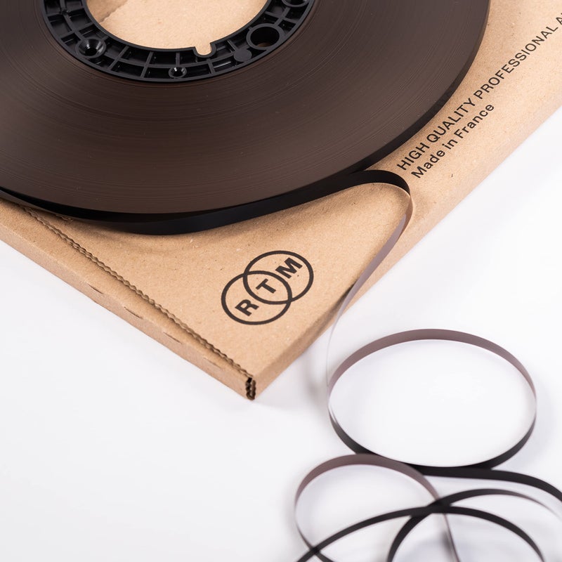 RTM Industries RTM Studio Master Recording SM 911 Â¼ inch - Reel to Reel Magnetic Tape for Audio Recording - 2500 ft Nab Pancake - 10.5 inch Diameter - Image 2