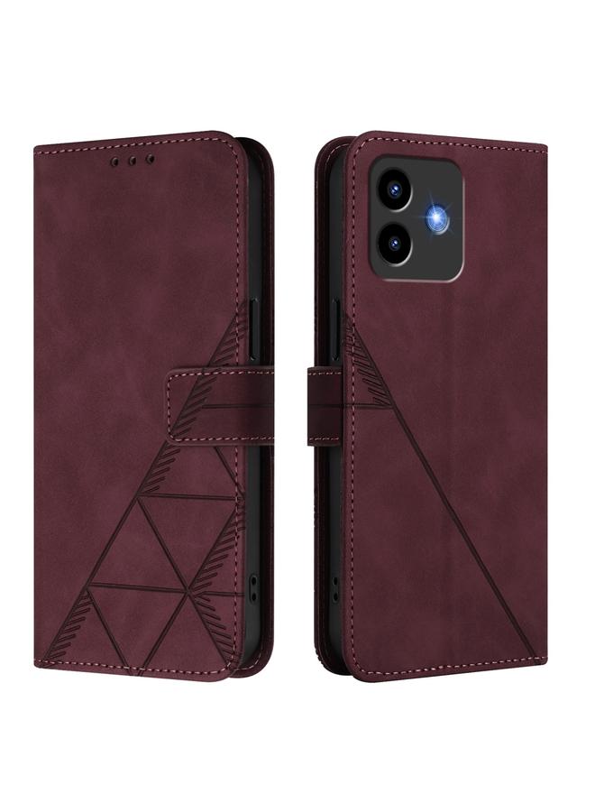 إيروريكس جراب هاتف Cubot Note 40 Crossbody من الجلد المنقوش ثلاثي الأبعاد - Image 2