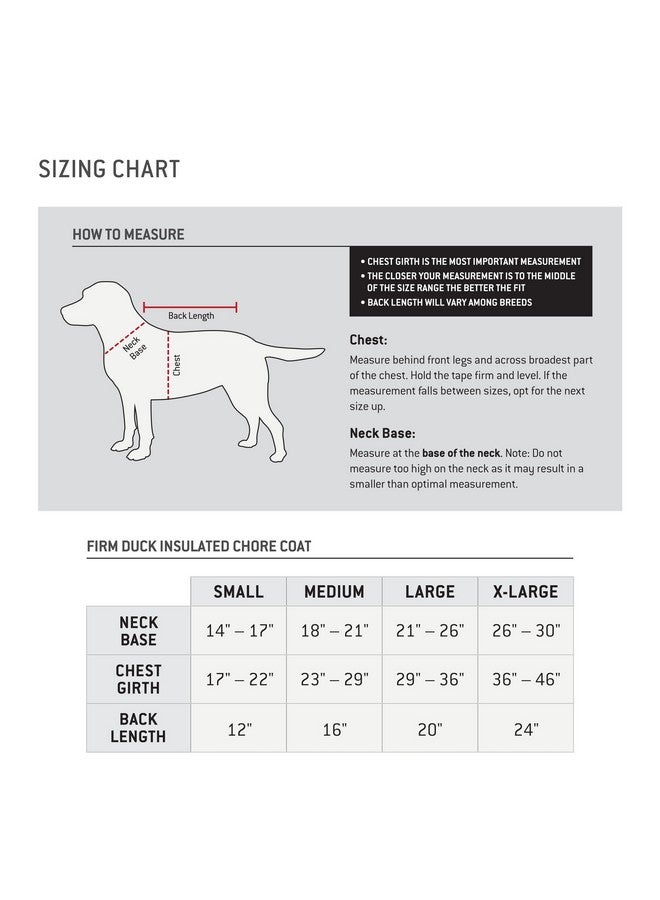 Carhartt Firm Duck Insulated Dog Chore Coat, Durable Weather Resistant Jacket for Cold and Windy Conditions, Contains PFAS (Deep Wine), Medium