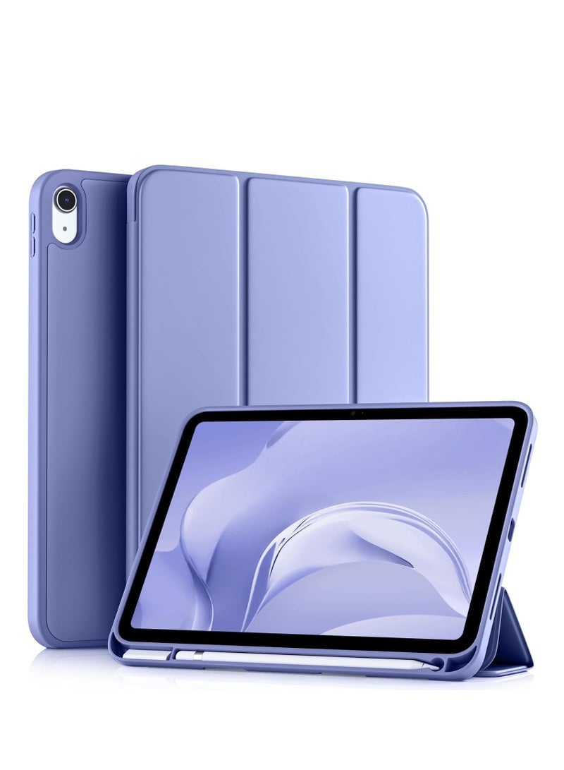 JAJEEK Compatible with iPad 10th Generation Case 10.9 Inch 2022, Slim Trifold Stand Protective Cover with Pencil Holder, Soft TPU Back, Auto Sleep/Wake Function, Lightweight, Durable, and Easy to Carry - Image 1