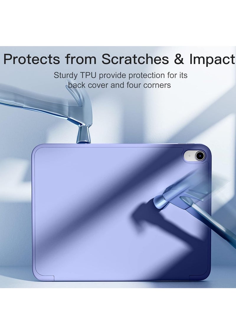 JAJEEK Compatible with iPad 10th Generation Case 10.9 Inch 2022, Slim Trifold Stand Protective Cover with Pencil Holder, Soft TPU Back, Auto Sleep/Wake Function, Lightweight, Durable, and Easy to Carry - Image 4