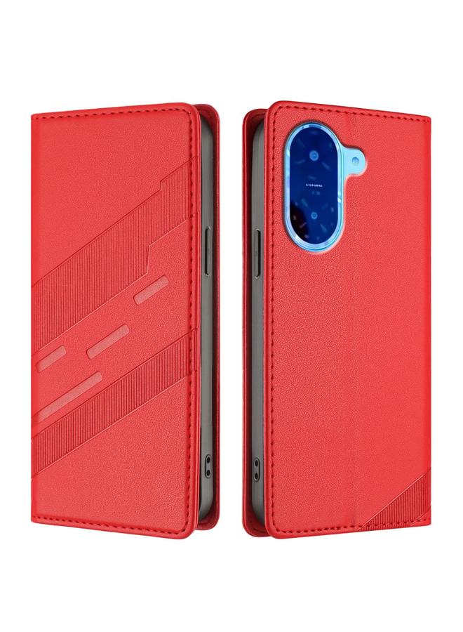 اس-توب جراب لهاتف Redmi A5، جراب هاتف جلدي عتيق متعدد الوظائف منقوش - Image 2