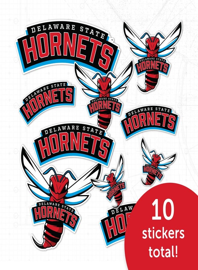 Desert Cactus Delaware State University Sticker DSU Hornets Vinyl Decals Laptop Water Bottle Car Scrapbook Sheet T1 (Type 1-2) - Image 4