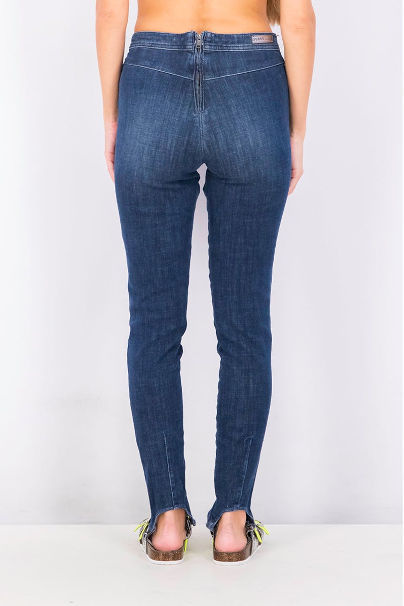 GUESS Women Regular Fit Stretchable Denim, Blue - Image 2