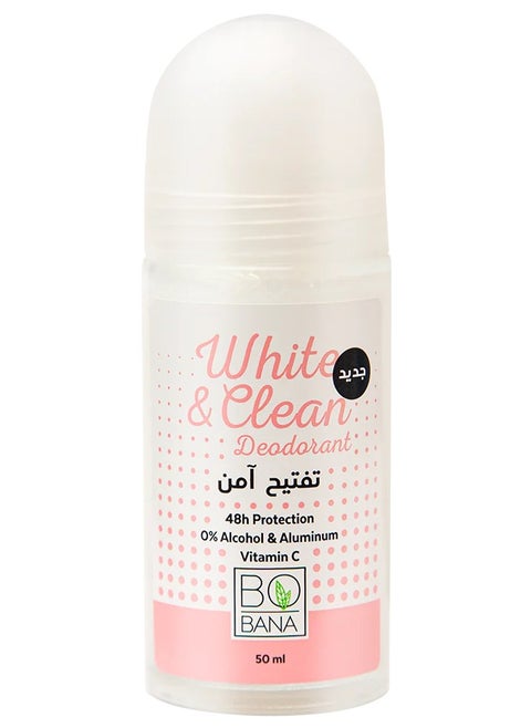 Bobana Deodorant White & Clean 50 ML