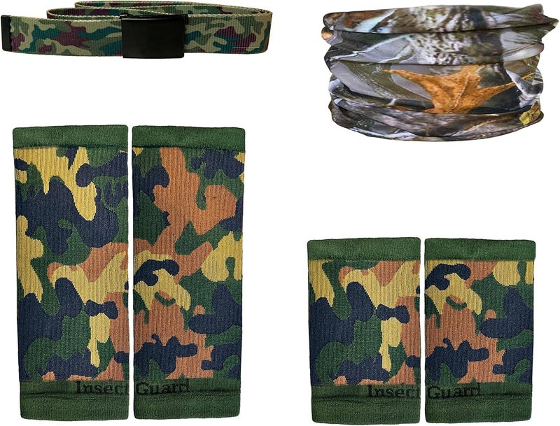 InsectGuard Store طارد حشرات معالج بمادة البيرميثرين يصد القراد والبعوض والذباب والبراغيث والمزيد - عبوتان كاملتان - Image 1