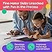 AYNAT FUN Magnetic Drawing Board for Toddlers Kids Toddler Doodle Sketch Toys Includes Magnet Stylus Pen and Beads for Girls Boys Travel Car Ride Activities - Image 3