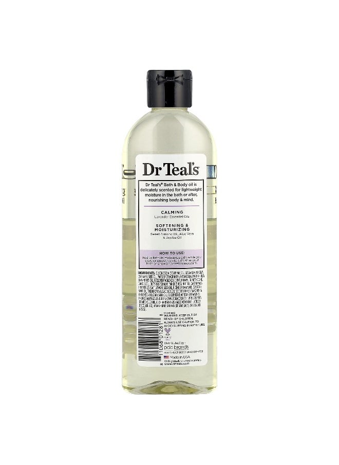 Dr. Teals Dr. Teal's, Moisturizing Bath & Body Oil, Lavender , 8.8 fl oz (260 ml)  - Image 2