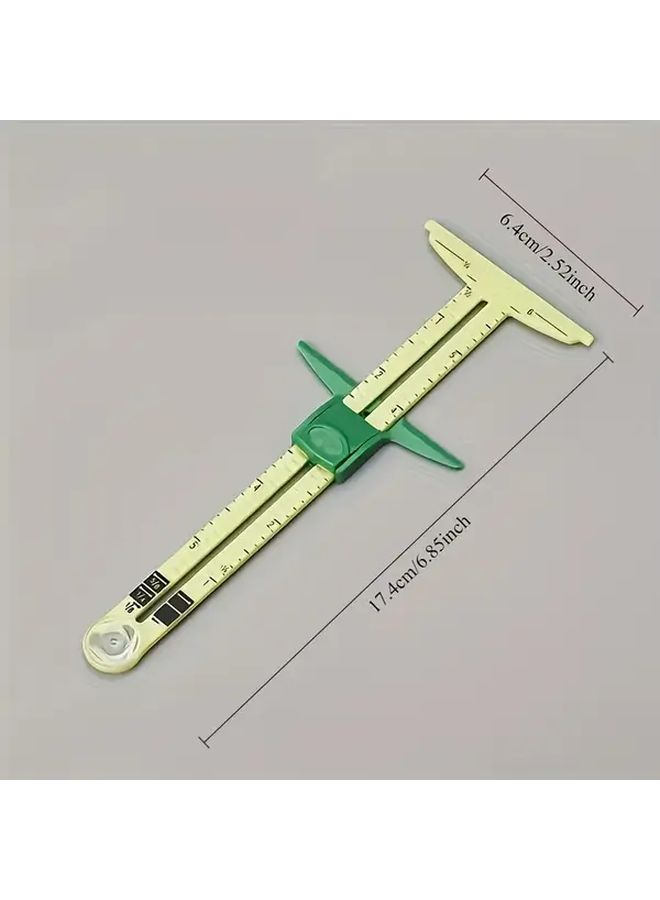 Multifunctional 5 In 1 Sewing And Crafting Ruler With Quilting Scale Heavy Duty Plastic Tool 1pc - Image 5